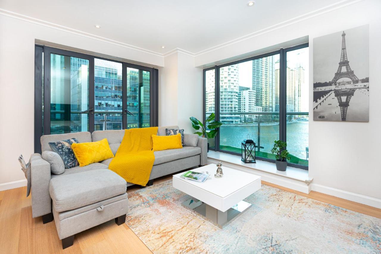 Luxurious Modern 3Br Flat In Prime Canary Wharf Apartment ลอนดอน ภายนอก รูปภาพ