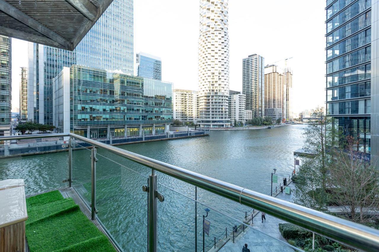 Luxurious Modern 3Br Flat In Prime Canary Wharf Apartment ลอนดอน ภายนอก รูปภาพ